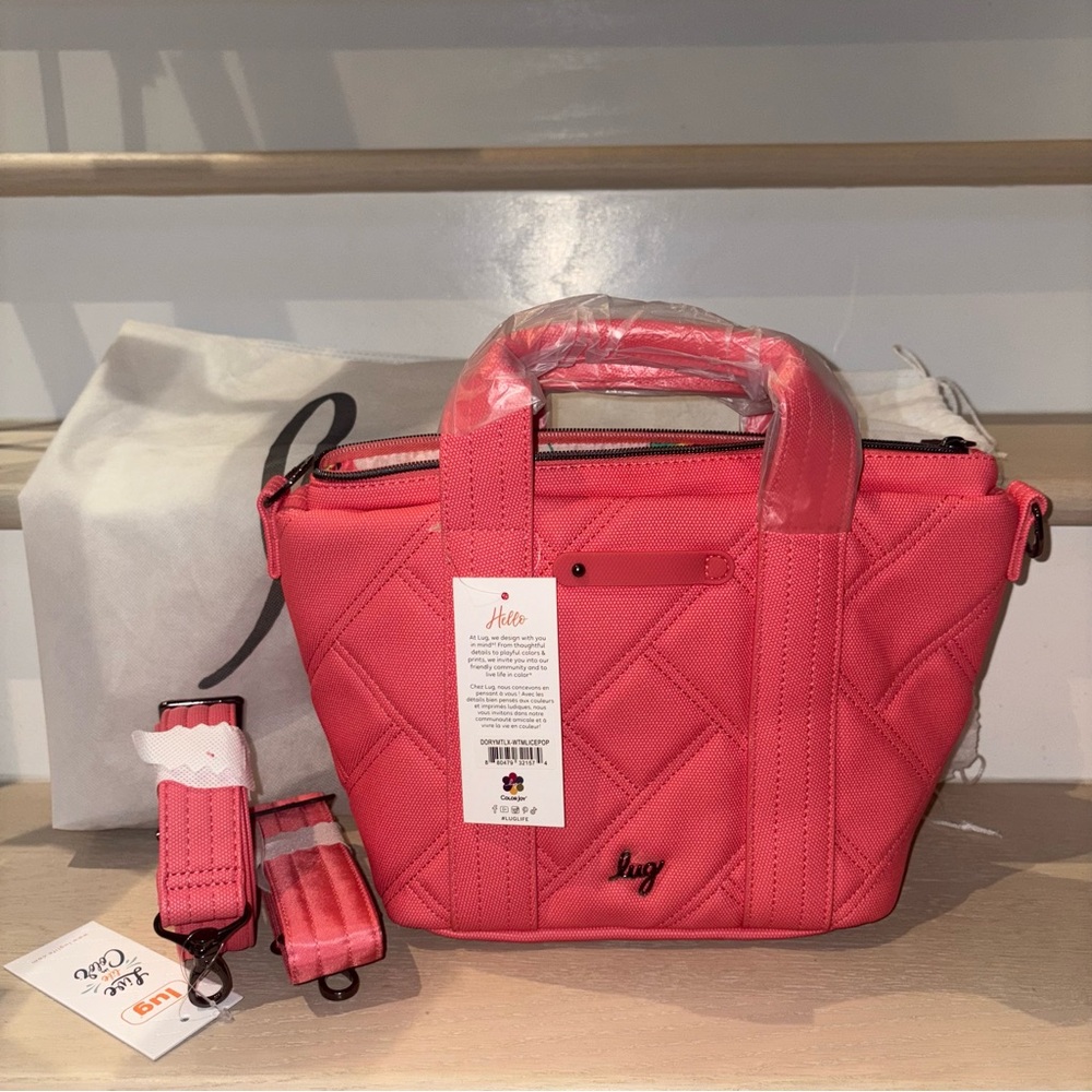 LUG | Dory Matte Luxe Crossbody Bag | Watermelon